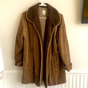Brown Corduroy Coat